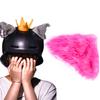 1 Pair Motorcycle Helmet Cute Cat Ears Plush Motocross Helmet Decor Accessories