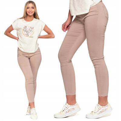 Women's Viscose Trousers Stylish Comfortable Elegant MORAJ M Beige