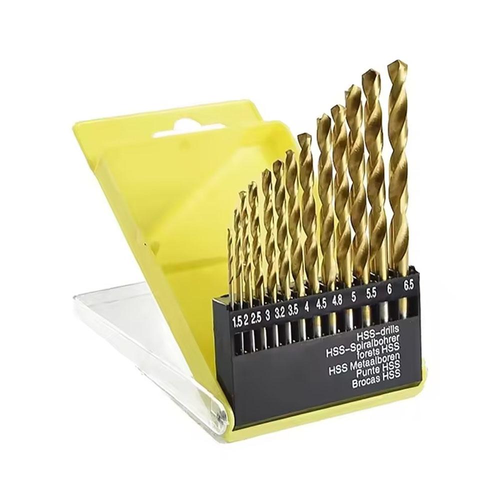 13pcs Bit 3/16 To 1/2 Inch Drill Bit Set for Electric Drilling of Concrete Masonry and Glass Metal Tiles