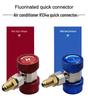 R134a Car AC Refrigerant Charging Quick Connector Adapter for High & Low Pressure