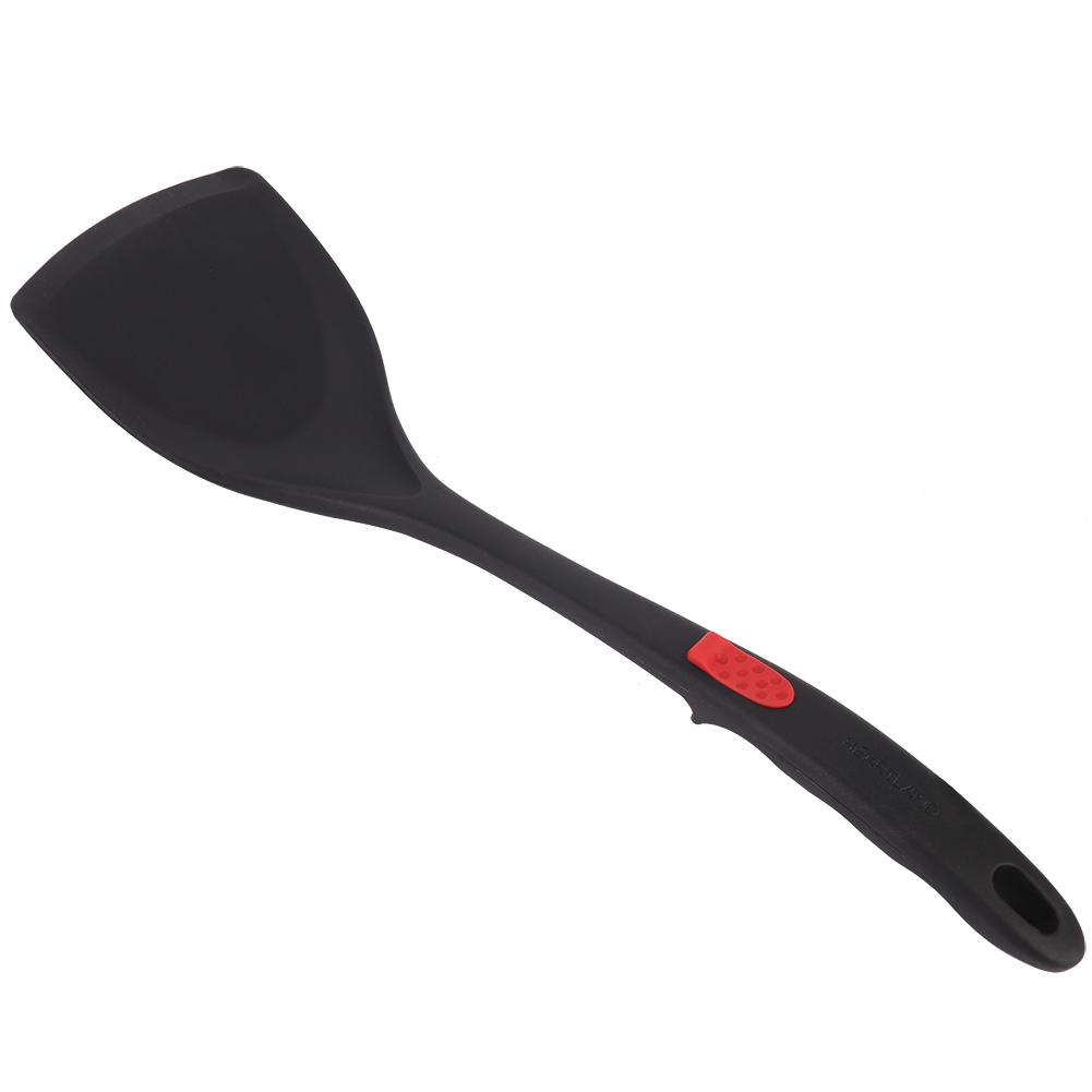 Silicone Spatula Heat Resistant Long Handle Kitchen Utensil Non-Slip Cooking Tool(Spatula )