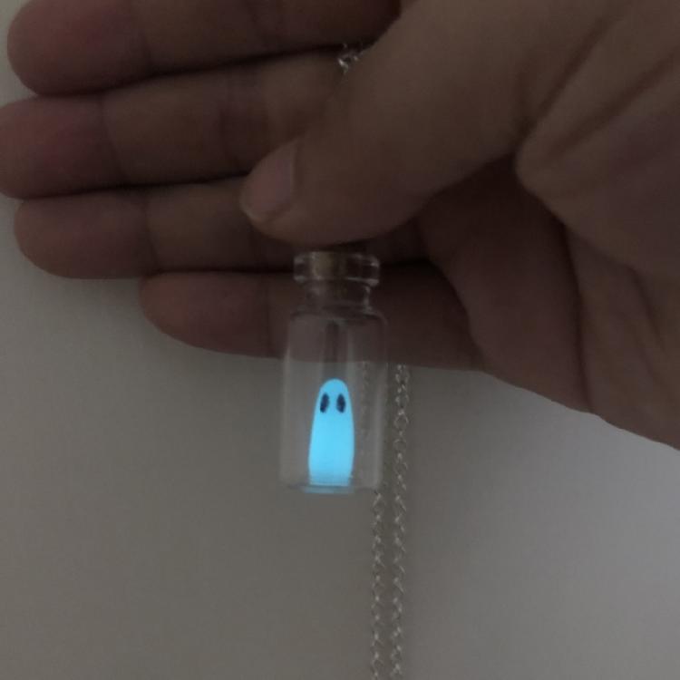 Glow in the Night Necklace Adjustable Length Clavicular Chain Clothes Decoration