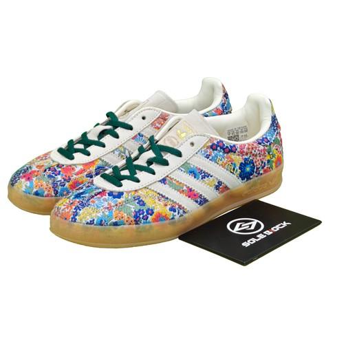 

Adidas Gazelle Indoor x Liberty London Цветочная вышивка JP5309 Женский размер EU 36 слоновая кость