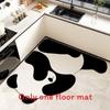 Cartoon Animal Kitchen Mat With Water Absorption Nonslip Silicone Diatom Mud For Home And Cooking Use