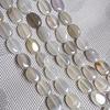 Hand-Painted Natural Gemstone Oval Beads for DIY Jewelry Necklaces & Bracelets