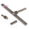 S-1/2Pcs 0.5M 17T 100MM Precision Gear Rack - Steel Sliding Platform Gear for Lifting Table Adjustment DIY Tool Accessory