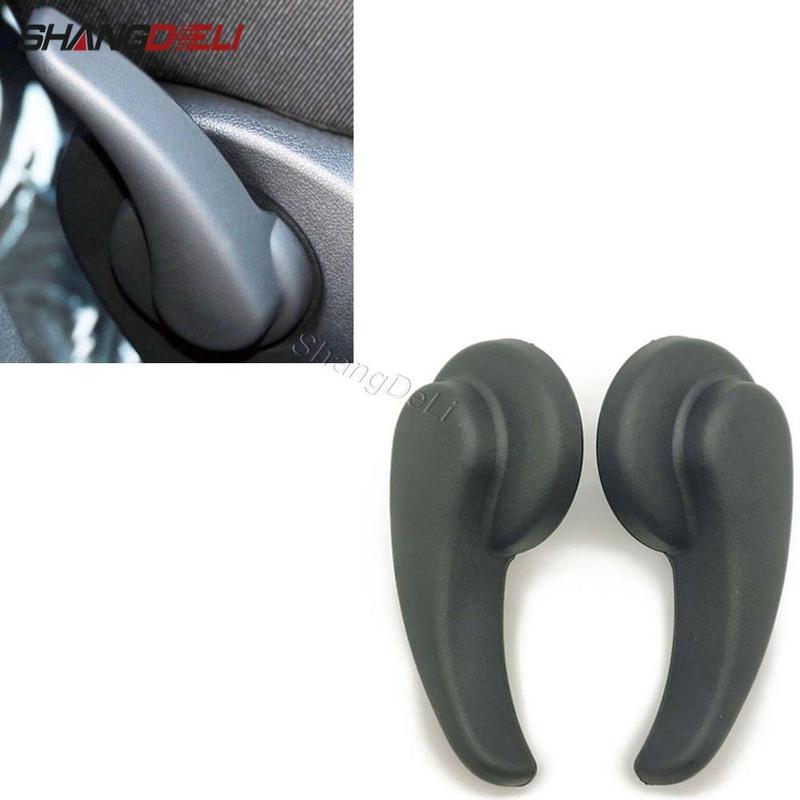 2PCS Car Seat Adjustment Handle Left/Right Side Black Seat Back Adjuster Grip for Citroen Sega Triumph for Peugeot 307 408