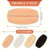 6PCS Anti-slip Silicone Bra Strap Pads - Invisible, Comfortable, and Anti-slip Shoulder Pads Suitable for Solid Color Bras