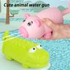 Pistola de agua extraíble para niños, diseño de tiburón, para jugar en la playa, en verano, con aspersor, para ducha de baño