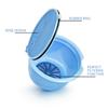 Reusable Coffee Capsule Refillable Coffee Capsules Plastic Coffee Capsule Pods Replacement for   Gusto