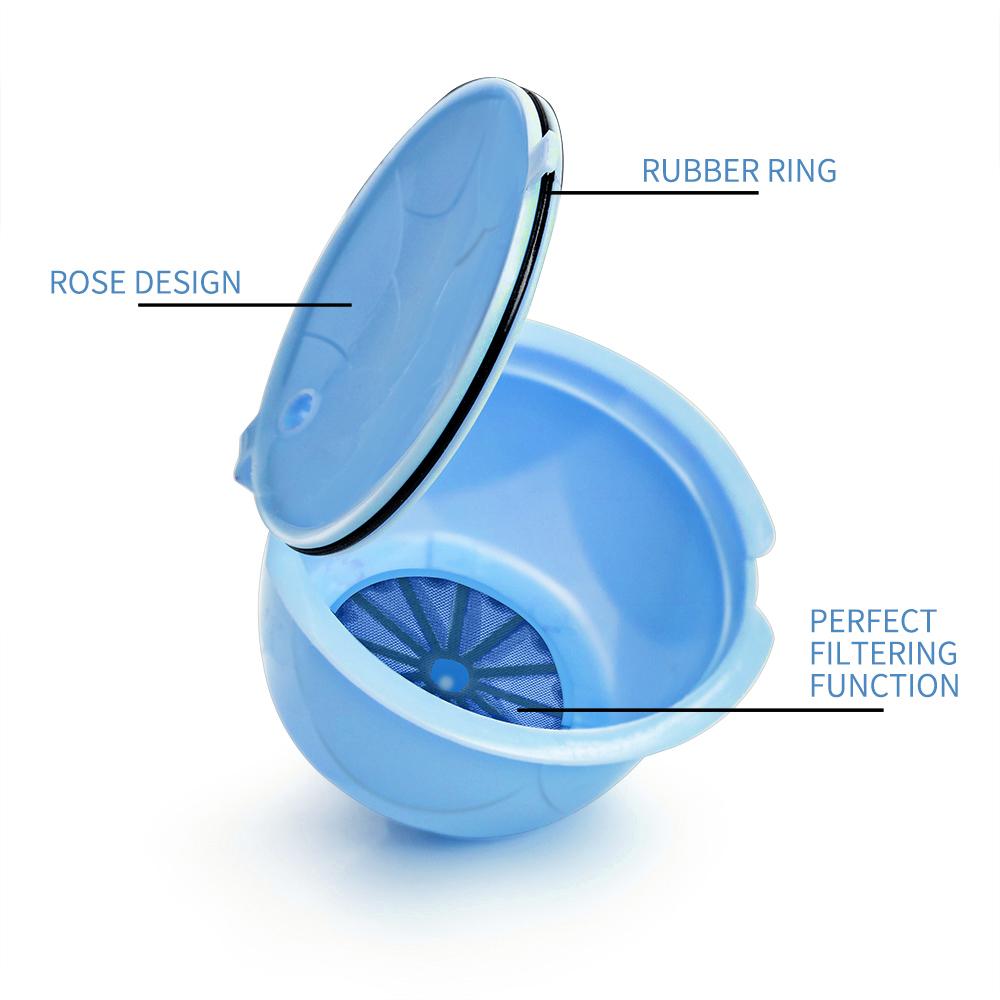 Reusable Coffee Capsule Refillable Coffee Capsules Plastic Coffee Capsule Pods Replacement for Gusto