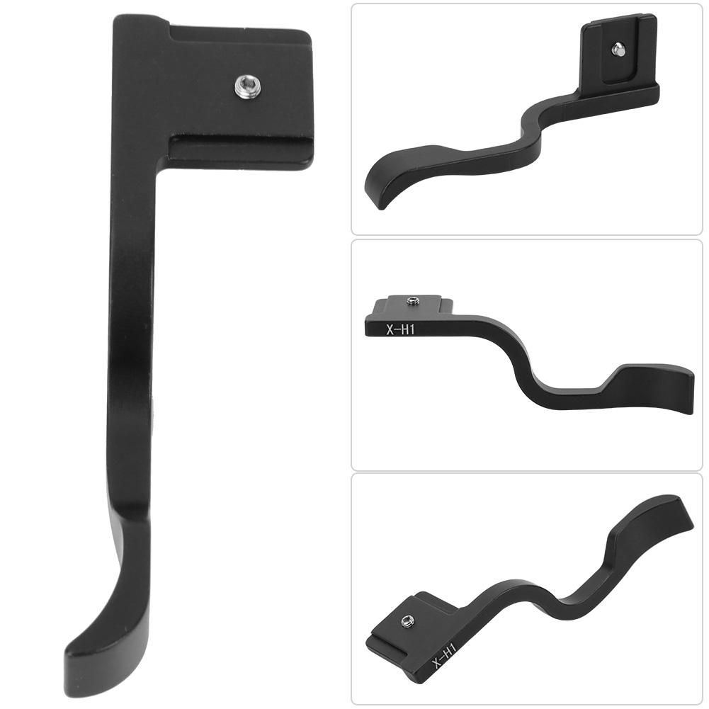 Quality Black Aluminum Alloy Thumb Up Hand Grip for fuji X H1 Camera