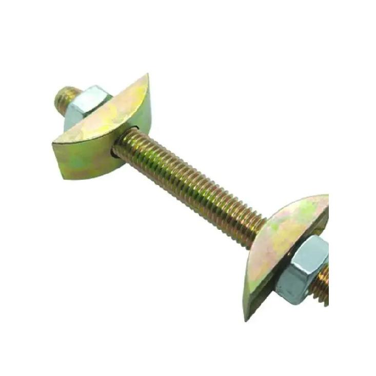 Arbeitsplatten-Verbindungsbolzen, M8x80mm Verbindungselemente, Möbelbefestigungs-Set, Zugbolzen/Bett/Schneidebrett