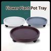 Whith 360-degree Rolling Plant Stand Base Movable Flower Pot Tray Gardening Supplies