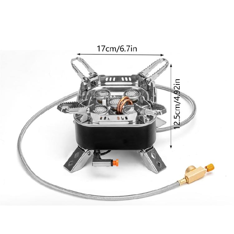 Camp Gas Stove Portables Folding Outdoor Backpacking Stove Tourist Equipment for Cooking Hiking Picnics