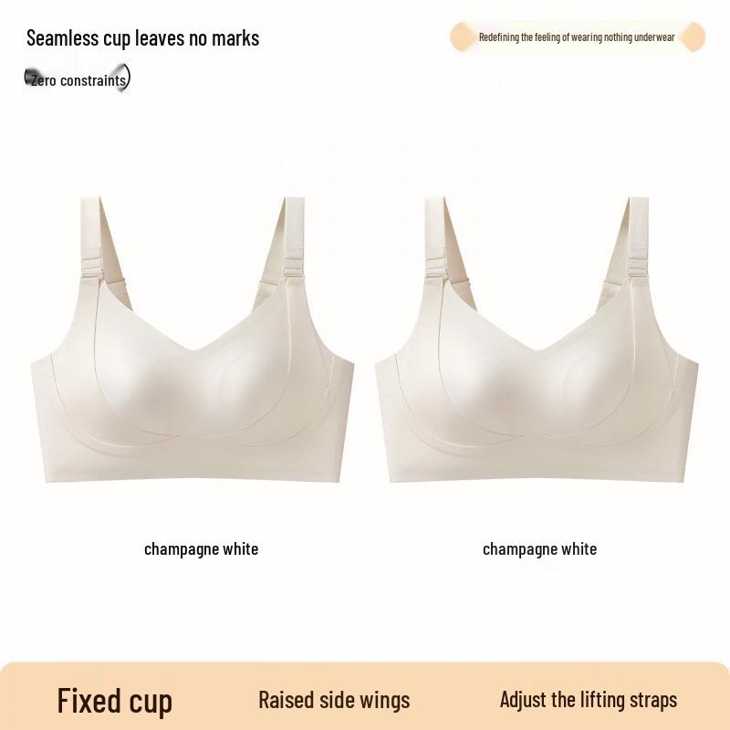 Anti-Sagging Seamless Bra for Small & Big Chests: Lifts, Gathers, and Minimizes for a Fuller Look