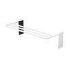 Magnetic Extendable Bath Towel Hanger for Washing Machine, White, Approx. W43 X D32 X H18cm, Plate, Towel Rack, Shelf, 4875