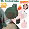 Mini Handheld Fan with 3 Speeds Portable Fan Wearable Personal Body Fan for Outdoor Work Hiking Travel