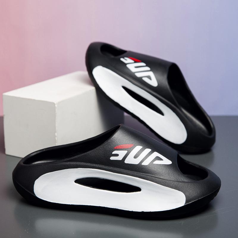 Slippers summer non-slip home leisure couple thick bottom wear-resistant sports beach sandals