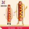 Mexican Festival Adult Jumpsuit: Role-Play & Stage Performance Hot Dog Costume