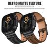 Metal+Leather Band For Apple Watch Ultra 3/2 49mm 42 44 45 46MM High Quality Strap For Iwatch S 11 10 9 8 7 6 5 SE3 Bracelet