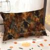Zombie Skull Pattern Pillowcase Suitable For Sofa Bedroom Car Pillow Cover Cushion Rectangular Back Cushion