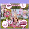 Magical Unicorn Kids Birthday Party Supplies Featuring Colorful Plates Cups And Banners