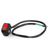 Motorcycle Handlebar Mount On-Off Button Switch Double Flash Dangerous Lamp Switch Controller Switch