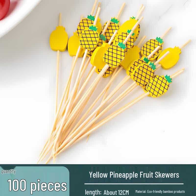 Disposable Bamboo Fruit & Cocktail Picks