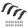 4PCS Golf Cart Mud Guard Flares Front Rear Protective Mud Flaps Flares Splash Guards Accessories for G22