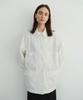 Eaah Moss Cotton Utility Jacket (White)