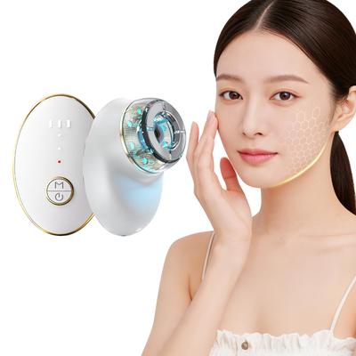 Facial Massager with EMS Vacuum Negative Pressure Suction for External and Internal Lifting Care, 7-Color Light Therapy, Beautiful Face Line, Slimming