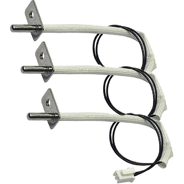 KL45-VF533 200K Thermostat NTC Temperature Sensor Probe for Air Fryer Replacement Parts 3Pack