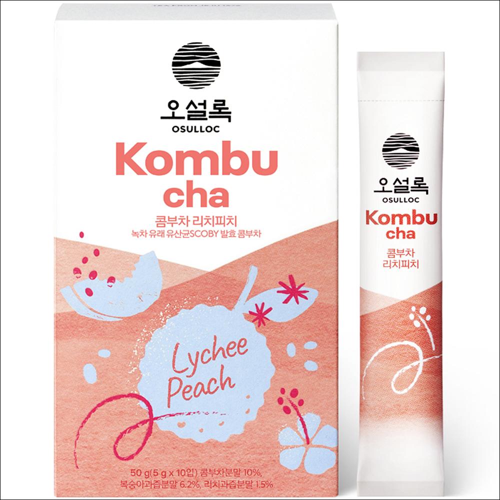 

OSULLOC Kombucha Rich Peach Tea 5g x 10EA