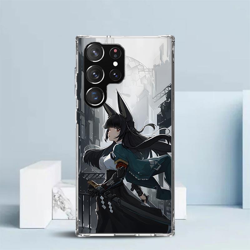 Hoshimi Miyabi Zenless Zone Zero ZZZ Soft Cover for Samsung Galaxy S25 Edge S26 S24 S23 Ultra Phone Case S22 S21 Plus S20 FE Pri