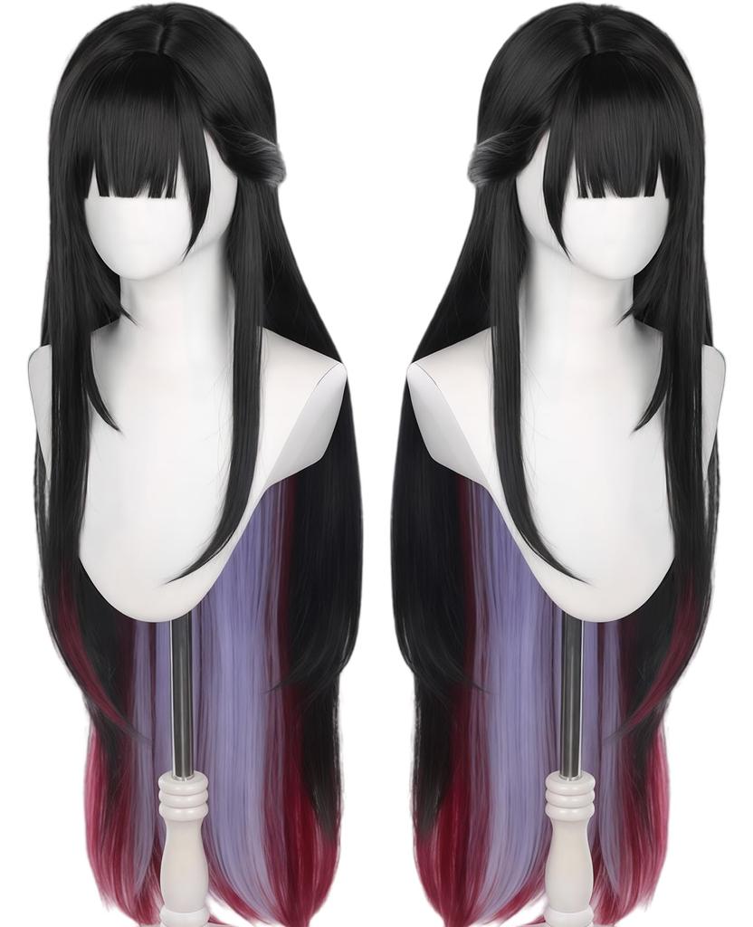 Nou-satsu Collapse Star Rail Sirens Wig Sirens Cosplay Wig Sirens Collapse Star Rail Cosplay Wig Heat Resistant Wig Costume Accessory