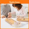 Bowling Mini Wooden Set For Kids Family Game Puzzle Toy For Indoor Entertainment