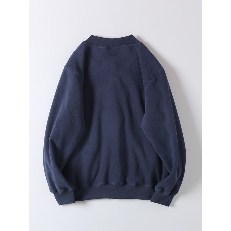 Retro Trendy Thickened Fleece-Lined Warm Cardigan Cotton Jacket for Men, Autumn and Winter Double-Sided Fleece Ma1 Baseball Jacket