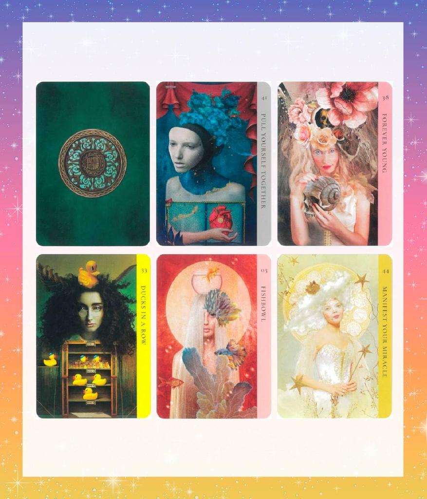 Human Spirit Oracle, Norse Mythology Oracle Cards, Tarot Card Fortune Telling, with Japanese Instructions [Authentic]