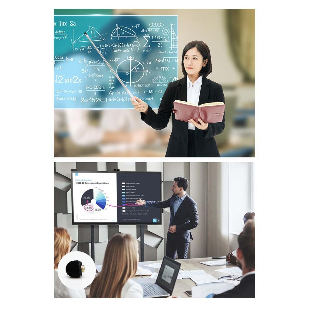 Nerezová ocelová výuková tyčinka, zatahovací ruční prezentační pero, nové výukové nástroje s dotykovou obrazovkou