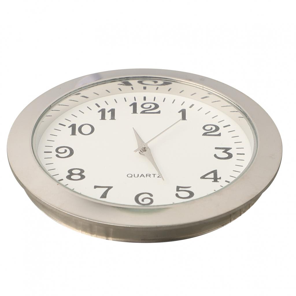 Clock Insert Quartz Movement Round Glass Mm Quartz Movement
