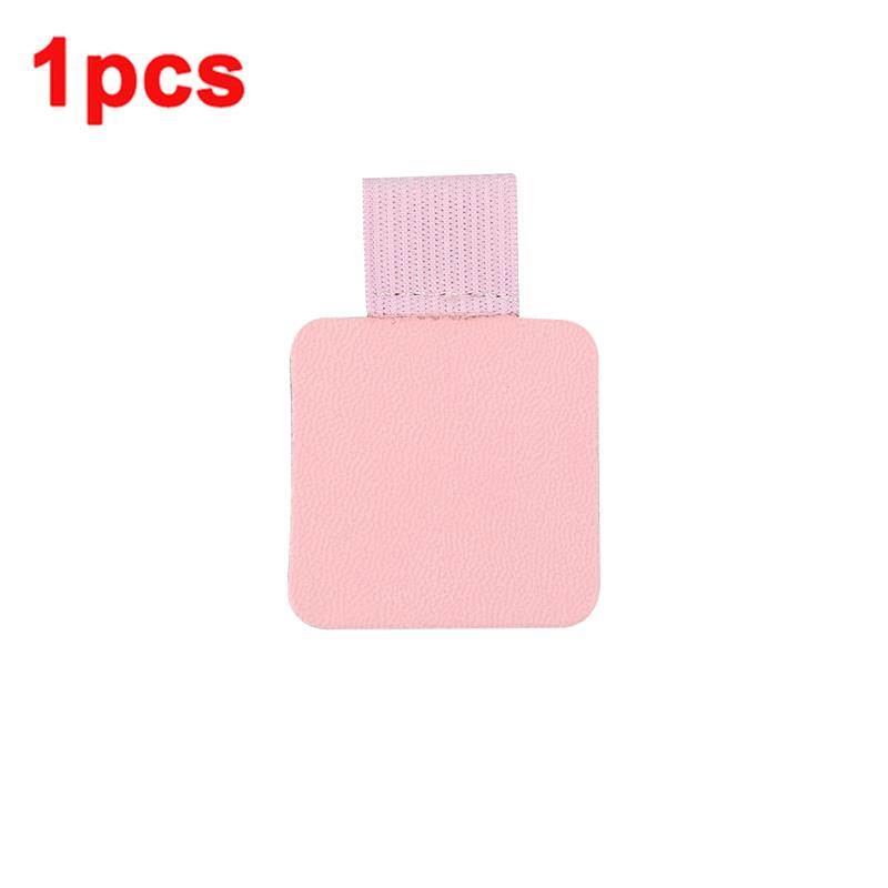 

Портативный держатель для ручки с клипсой из ПУ кожи, самоклеящаяся эластичная петля для карандаша, кольцо-крышка для блокнота, журнала, планшета