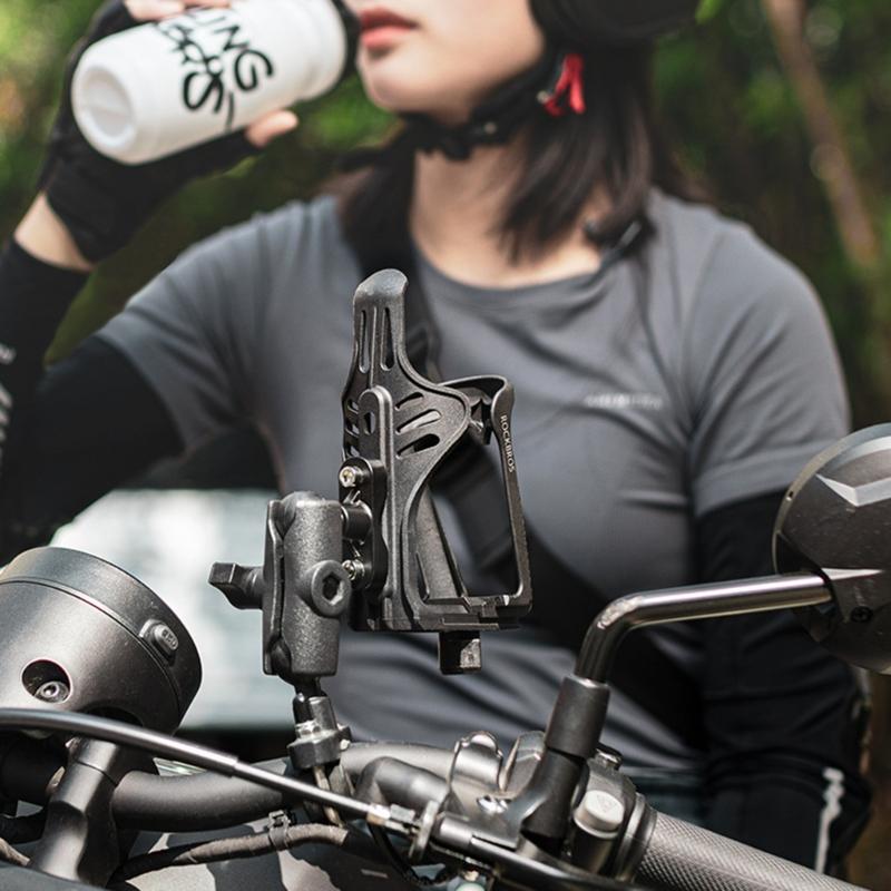 Multifunction Water Bottle Cup Holder Motorbike Cycling Drink Bottle Mount Rack