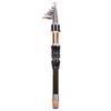 Protable Super Hard Carbon Fishing Rod Ultrashort Section Mini Telescopic Sea Pole 1.3M