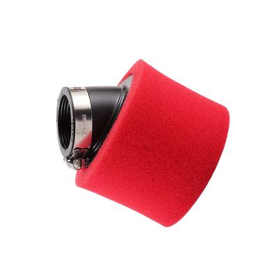 Hochleistungs-Schmutzfilter für Roller und Motocross Gebogener Winkel Schaumstoff Pod Luftfilter Filter Wartungsarm
