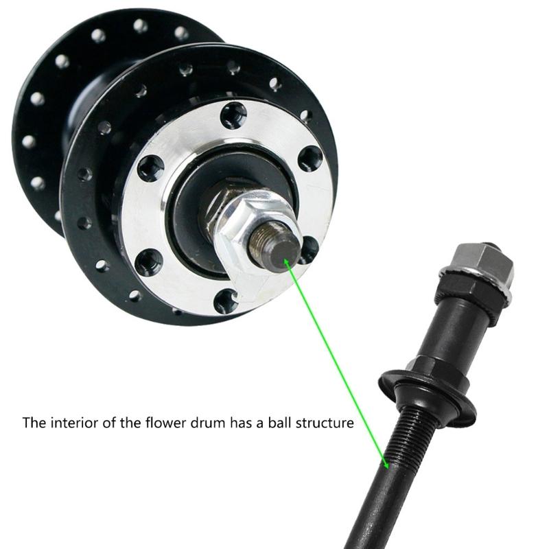 Bikes Repair Tool Accessory for Mountain Bike Bicycles Solid Axles Bicycles Front Rear Wheel Axles Bikes Wheel Hub Axles