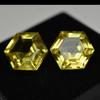 Yellow Sapphire Fancy Shape 18.56 Carat Pair Natural Loose Gemstone