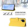 Funda Cartera Plegable de Cuero Color Sólido con Ranuras para Tarjetas Cubierta Protectora para Samsung A23 M13 M23 F23 F34 F54 F62
