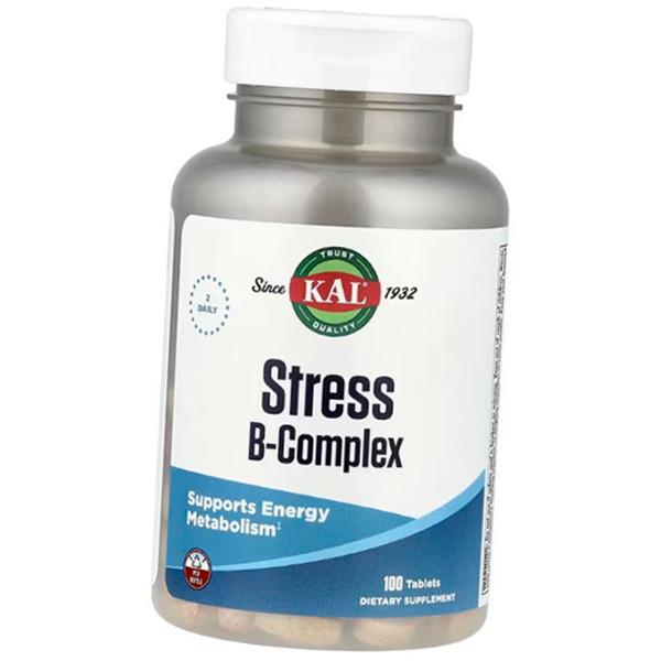 

B vitamins for stress, Stress B Complex, KAL 100 tablets (36424048) 100tab