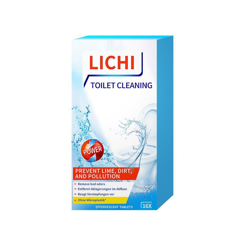 

Effervescent Toilet Cleaning Tablets: Powerful Descaler, Deodorizer, and Long-lasting Fragrance Solution.